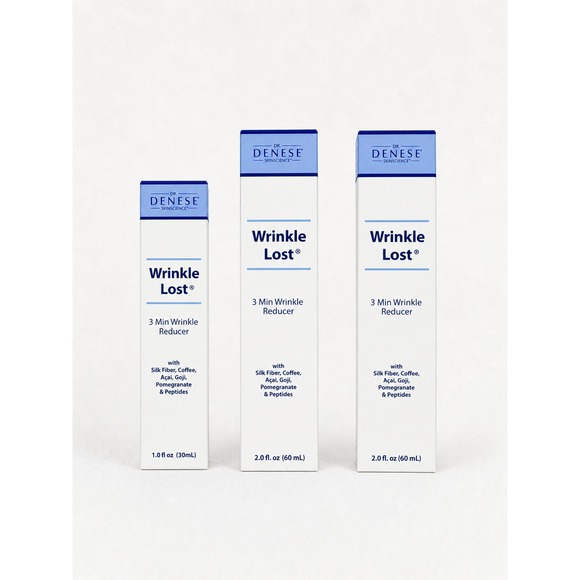 Dr. Denese SkinScience Other - Dr. Denese‎ SkinScience Wrinkle Lost 3 Min Wrinkle Reducer Set 1oz & 2oz Bottles
